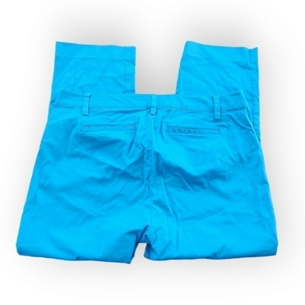 Lands End Mid Rise Slim Leg Chinos 16 - Picture 2 of 6